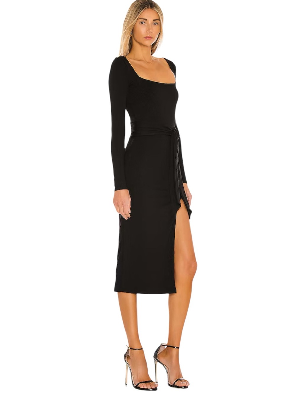 Lovers and Friends SARIAH MIDI DRESS black size XL